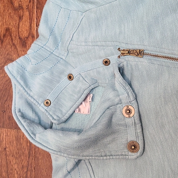 ORB Women's Sweater Zip-up Bomber - Picture 2 of 6